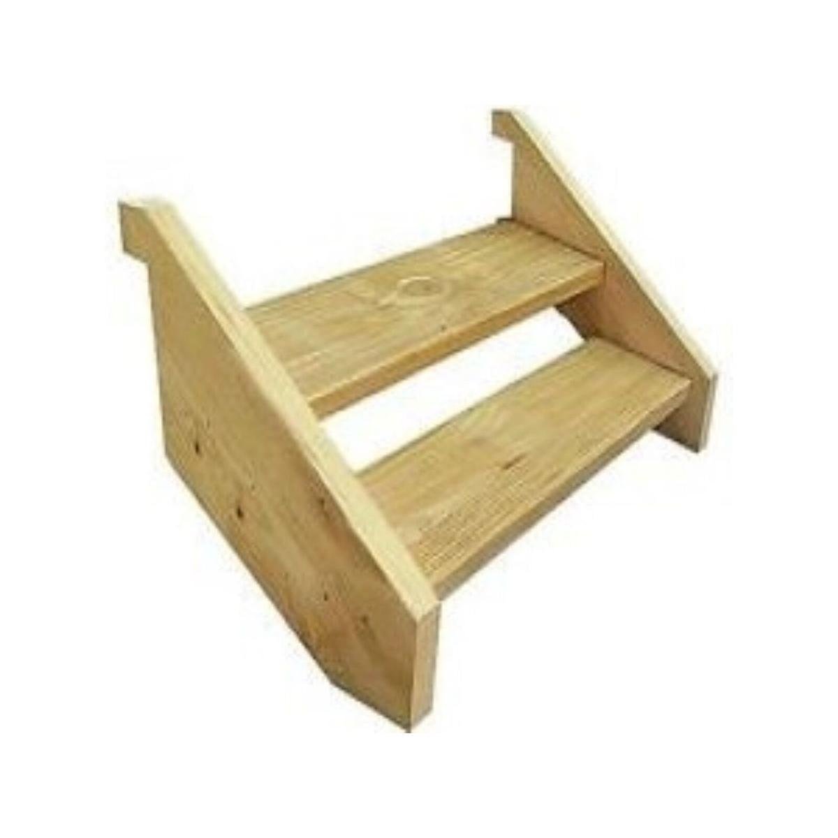 1200mm Stair Kit H3 Treated Pine 2 Tread - Bunnings Australia