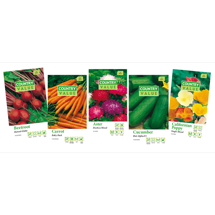Country Value Assorted Seed Range