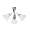 Brilliant Brushed Chrome D.I.Y. Carla 3 Light Pendant