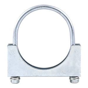3-1/2 Inch Muffler Exhaust Pipe U Clamp Galvanised Mild Steel Universal Car
