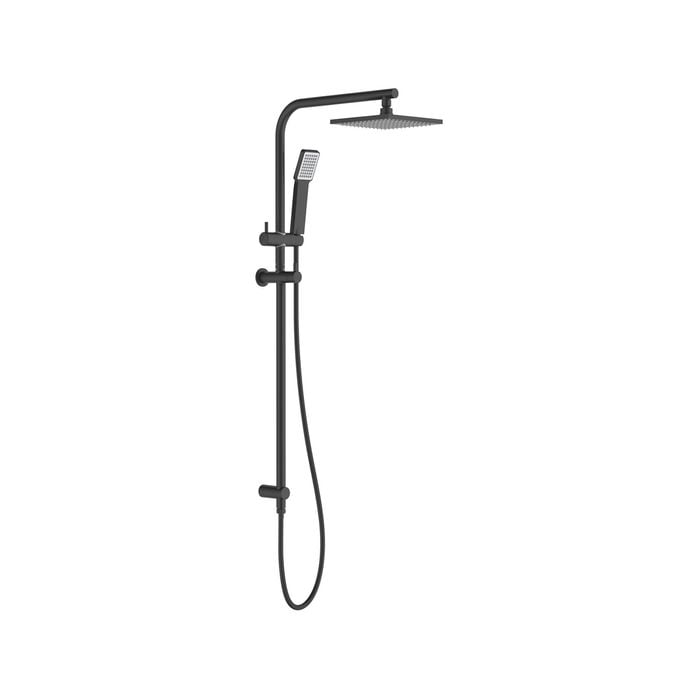 Gareth Ashton Black Arch Rain & Hand Shower Ensemble WELS 3 Star 8.5L/min