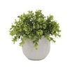 UN-REAL 17cm Green Topiary Artificial Plant