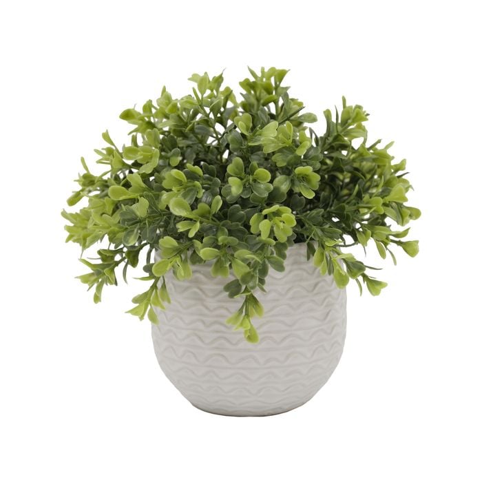 UN-REAL 17cm Green Topiary Artificial Plant