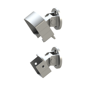 Peak Silver Aluminium Deck Balustrade Universal Bracket
