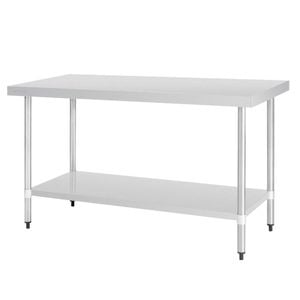 Vogue Stainless Steel Prep Table 1500mm - Gj503