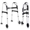Altus Lightweight Aluminium Folding Walking Frame Adjustable Height Mobility Walker for Seniors