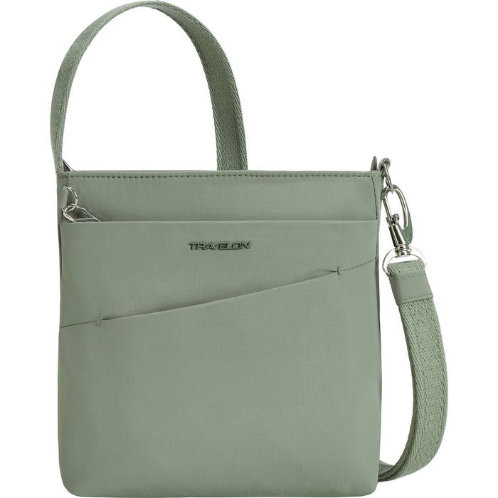Travelon Roam Anti-Theft Small Crossbody Bag in Moss