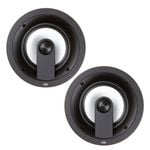 2pc Jamo IC 208 FG Custom 200 Series 2-Way In-Ceiling Speaker White