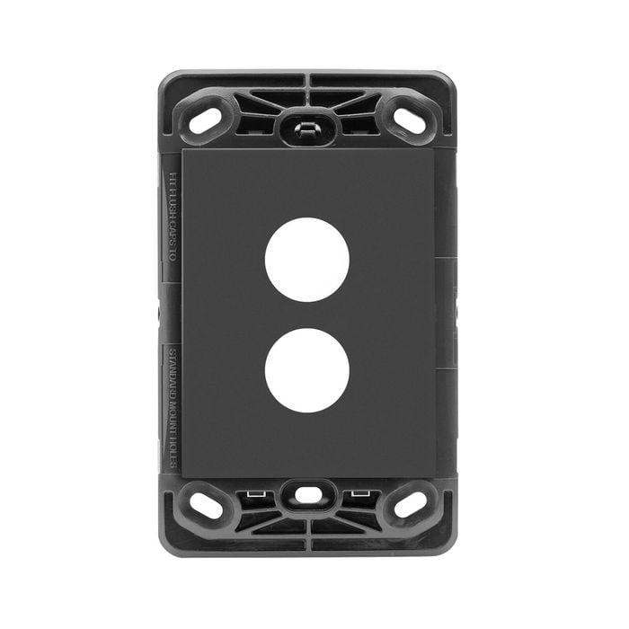 HPM VIVO 2 Gang Wall Switch  - Grid Only