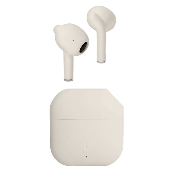 Liquid Ears True Wireless Stereo Stem Bluetooth Earphones Natural