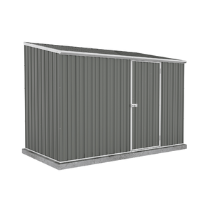 Absco Sheds 3.0 x 1.52 x 2.08m Woodland Grey Space Saver Single Door Garden Shed