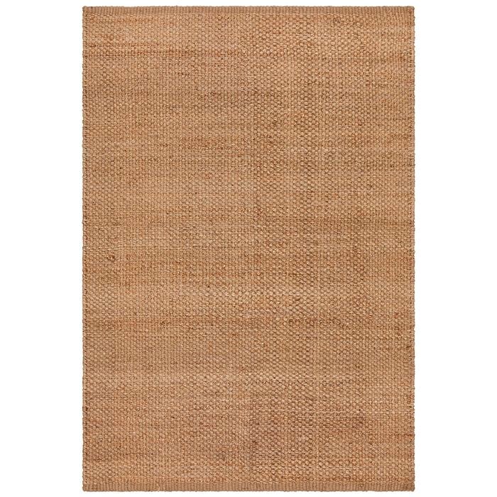 The Rug Connection Gallery Basket Natural Jute 220x150cm - Medium Handwoven Jute Indoor Floor Rug