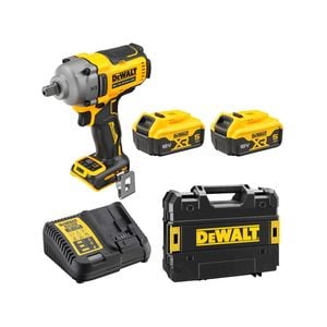  DeWALT 18V 5.0Ah XR 1/2" Brushless Detent Pin Impact Wrench Kit