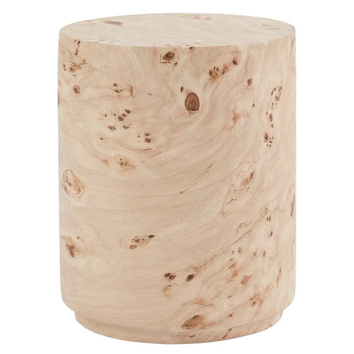 Cooper & Co. Astrid 46cm Side Table Burl Look