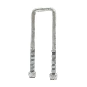 Sunrise U-bolts With Nyloc Nut 1/2" Galvanised - 45mm Square, 170mm - Ub45s170g