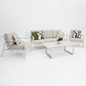 Octavia 4pc Lounge - Cream