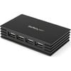 StarTech.com USB Hub - USB - 480 MB/s - External - Black - 7 Total USB Port(s) - 7 USB 2.0 Port(s) - PC, Mac