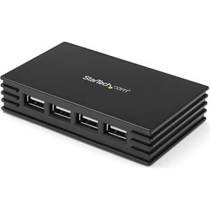 StarTech.com USB Hub - USB - 480 MB/s - External - Black - 7 Total USB Port(s) - 7 USB 2.0 Port(s) - PC, Mac