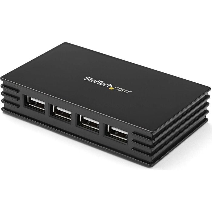 StarTech.com USB Hub - USB - 480 MB/s - External - Black - 7 Total USB Port(s) - 7 USB 2.0 Port(s) - PC, Mac