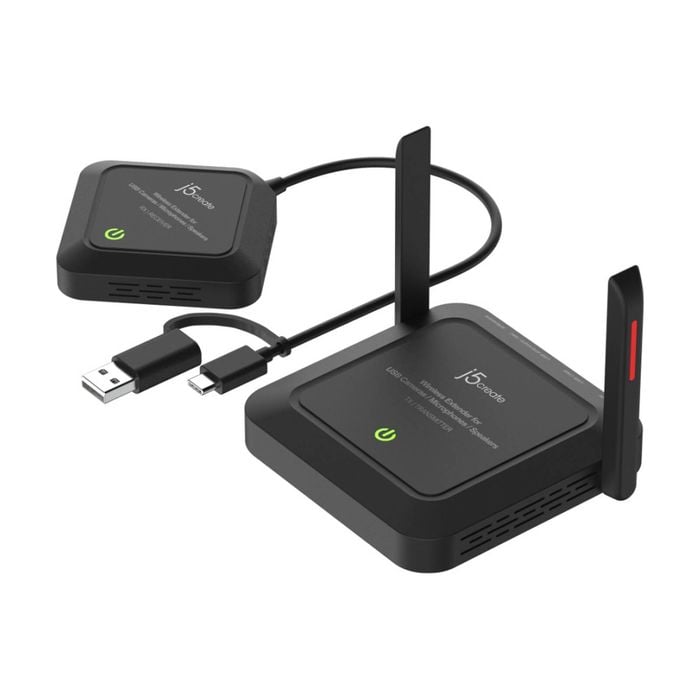 J5create Wireless Extender For Usb Video & Audio Camera/microphone/speaker 82ft