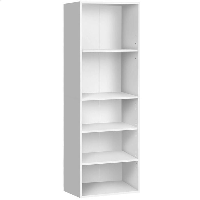 ALFORDSON Office Storage Cabinet 5 Shelves Bookcase White