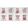 2x 4pc LVD Coasters Xmas Piggies Decorative Barware/Serveware Home Kitchen Decor