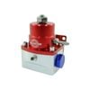 Cal Custom Aluminium EFI Fuel Pressure Regulator Red & Silver