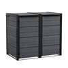 Keter 2 Bin Hideaway (1.4 x 0.8m) - Grey