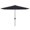 Coolaroo 3m Black Square Bronte Market Umbrella