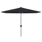 Coolaroo 3m Black Square Bronte Market Umbrella