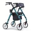 Altus Premium Comfort Rollator Walker with Seat Soft-Ride Wheels - Deep Teal