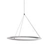 Oriel Lighting Saturn Modern Tricolour LED Halo Pendant Light White 60cm