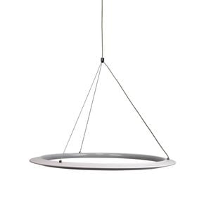 Oriel Lighting Saturn Modern Tricolour LED Halo Pendant Light White 60cm