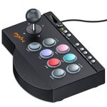 PXN-0082 Arcade Stick - USB Joystick for PC/PS3/PS4/Xbox/Switch - Gaming Joystick