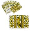Set of 12 PVC Easy Care Placemats - Pears 43 x 28 cm