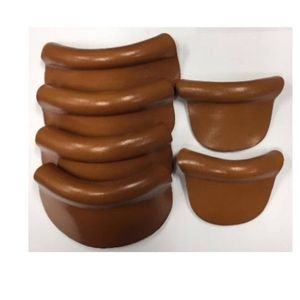 Honey BROWN Pool Snooker Billiard Table Thick MOULDED Pocket Leathers