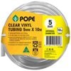 Pope 5mm x 10m Clear Vinyl Tubing