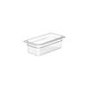 Cambro 1/3 Size Food Pan Polycarbonate Clear 176x325x100mm / 3.6Lt