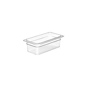 Cambro 1/3 Size Food Pan Polycarbonate Clear 176x325x100mm / 3.6Lt