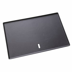 Gasmate 320 x 480mm Black BBQ Cast Iron Hot Plate