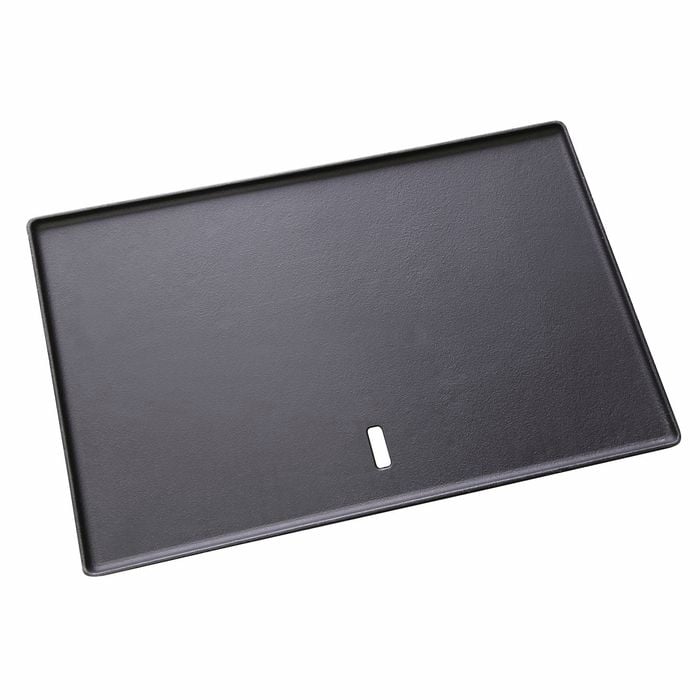 Gasmate 320 x 480mm Black BBQ Cast Iron Hot Plate