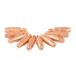 Bossweld 1.0mm Binzel Style M6 Aluminium Contact Tip - 10 Pack
