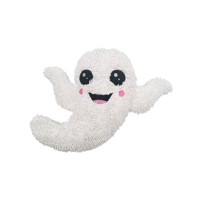 Happy Tails 40 x 30 x 7cm White Moppy Ghost Dog Toy