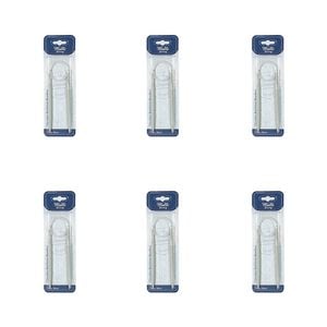 6pk Malli Aluminium/plastic Circular Knitting Needles Yarn Tool 8mm Grey