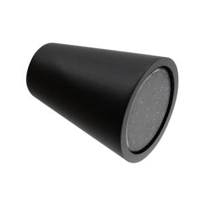 Adoored 24mm Black Cabinet Knob Shell - Black