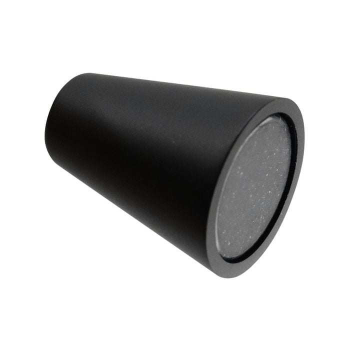 Adoored 24mm Black Cabinet Knob Shell - Black