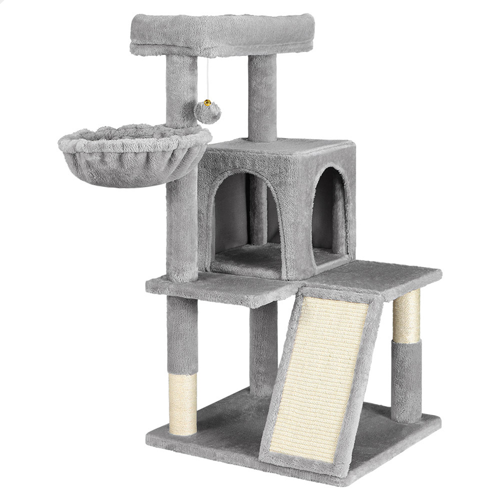 BEASTIE 100cm Kitten Cat Tree Scratching Post Bunnings Australia