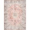 The Rug Connection Roy Coco Peach 270x180cm - Large Washable Indoor Floor Rug
