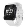 TEGAL Silicone Sport Band Strap For Garmin Forerunner 35 White