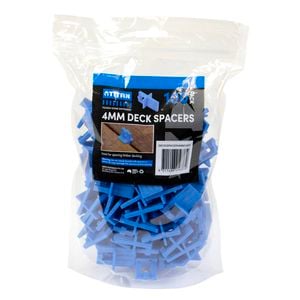 Titan 4mm Blue Deck Spacers - Pack 100